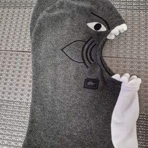Kids Boys Gray Shark Design Balaclava